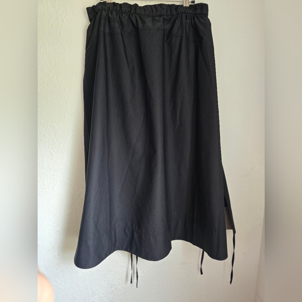 NWT Lululemon High-Low Side Slit SHR Skirt BLK Size L - Picture 8 of 8